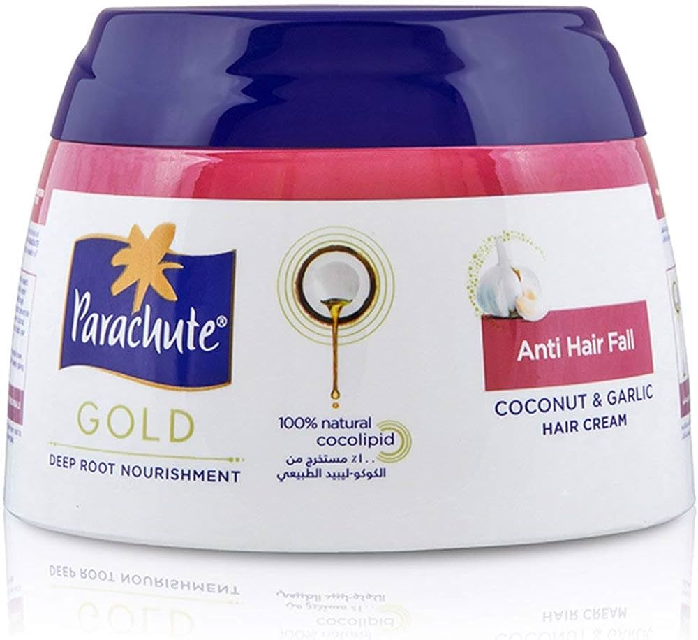 Picture of International UAE product Parachut Gold Anti Hair fall Hair cream used for male/ female 1 Piece- 140 ml