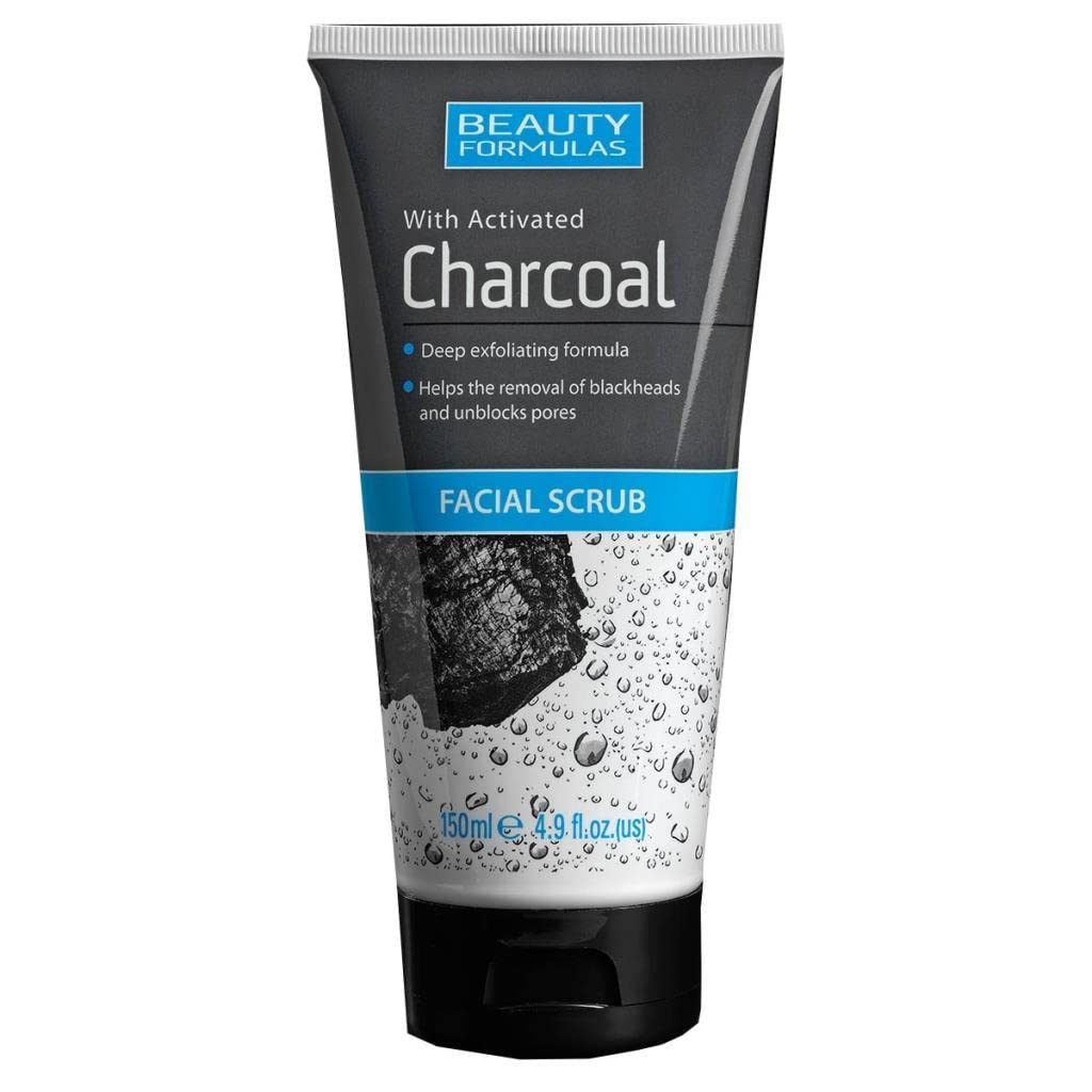 Picture of International UK Product Bauty Formulas Charcoal Facial Scrub, 150ml