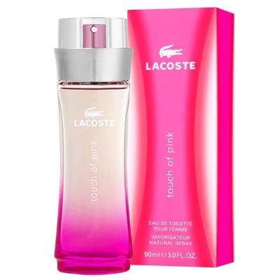Picture of International UK product Touch of Pink by Lacoste 90ml EDT for Women-90ml