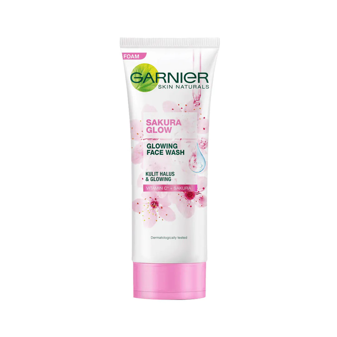 Picture of Garnier Sakura White Pinkish Glow Foam 100ml