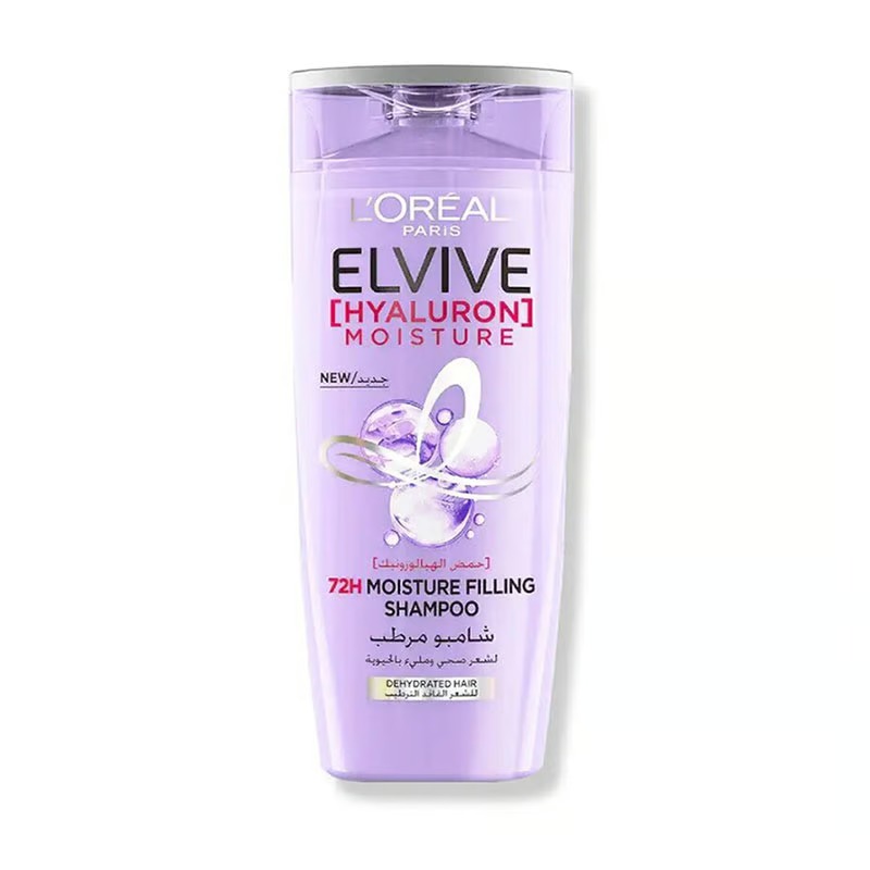 Picture of International Egypt product Hair care Loreal ELVIVE Hyaluron moisture shampoo used for male/ female - 400 ml