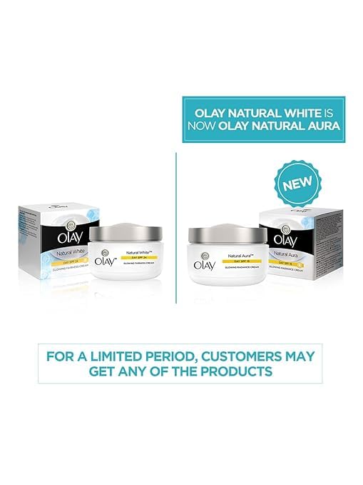 Picture of International Thailand product skin care natural aura day cream SPF 15 used for male female - 50 gm