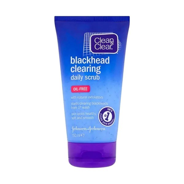 Picture of International France Product Sold out Clean & Clear Blackhead Clearing Daily Scrub (150 ml)
