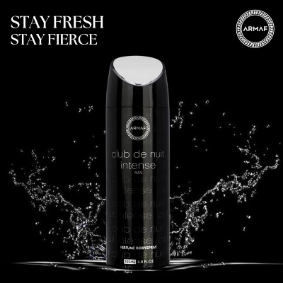 Picture of International UAE product Body Spray Armaf Club De Nuit Intense used for male - 200 ml