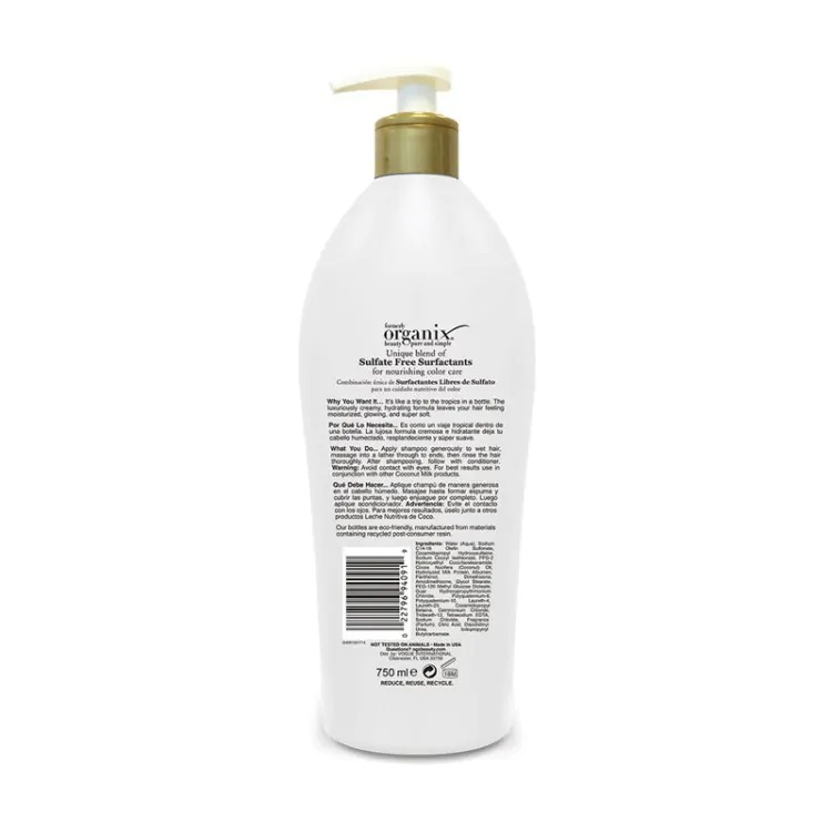 Picture of OGX Nourishing Coconut Milk Conditioner 750ml)