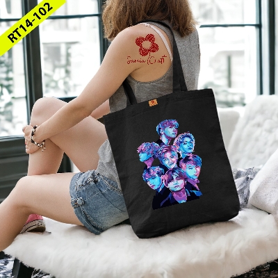 Picture of Samia Craft Fashionable Fusion: Daily Canvas Tote Bag for Women