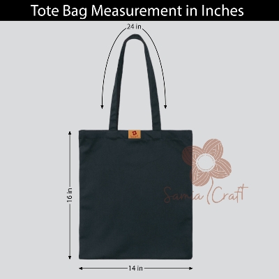 Picture of Samia Craft Fashionable Fusion: Daily Canvas Tote Bag for Women