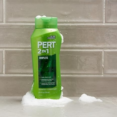 Picture of International Canadian Product PERT 2 in 1 Complete Clean Shampoo and Conditioner-400ml
