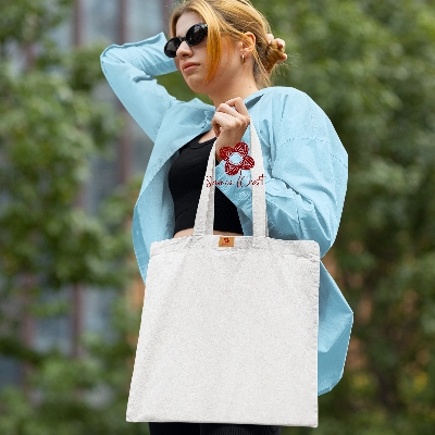 Picture of SamiaCrafts 13/14 Fashionable Simple Plain Solid Off White Color Top Handle Canvas Tote Bag With Zipper - Hand and Shoulder Bag For Everyday Daily Use Picture of SamiaCrafts 13/14 Fashionable Simple Plain Solid Off White Color Top Handle Canvas Tote Bag With Zipper - Hand and Shoulder Bag For Everyday Daily Use