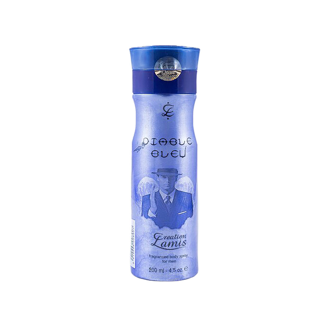 Picture of International UAE product Body Spray Creation Lamis Diable Blue used for male - 200 ml
