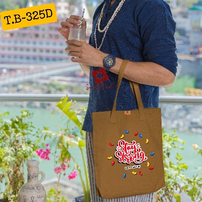 Picture of Samia Craft Tote in Technicolor: Digital Print on Canvas Eleganc