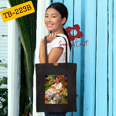 Picture of Samia Craft Charm in the Cart: Girls' Eco-Friendly Daily Tote Bag