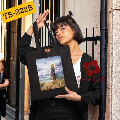 Picture of Samia Craft Daily Darling: Chic Campus Tote Bag in Rich Colors