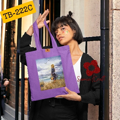 Picture of Samia Craft Daily Darling: Chic Campus Tote Bag in Rich Colors