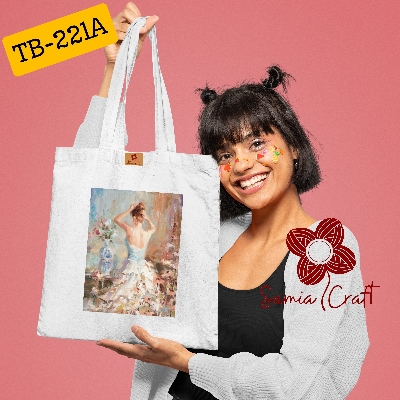 Picture of Samia Craft Daily Diva Essentials: Fashionable Tote Bag in Earthy Tones