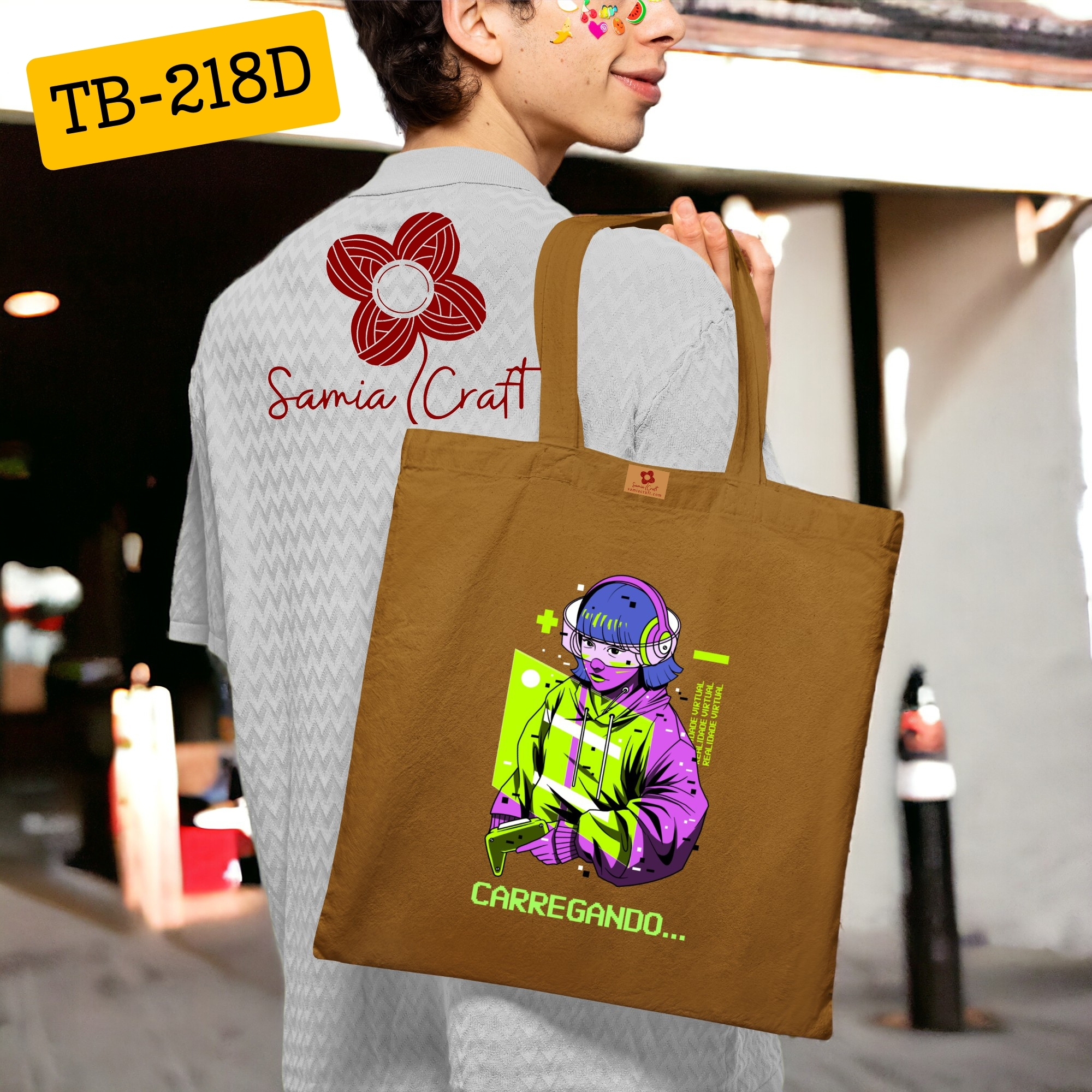 Picture of Samia Craft Trendy Totes for Trendy Gals: Eco Chic Daily Essentials