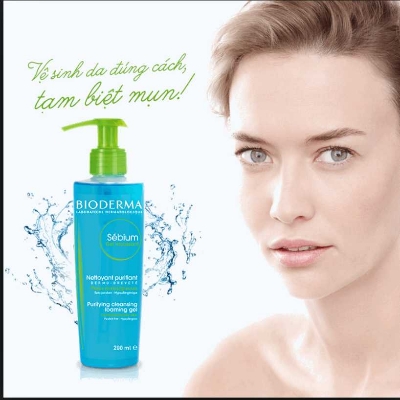 Picture of International France Product Sebium Gel Moussant Purifying Cleansing Foaming Gel 200ml