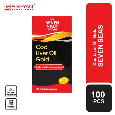 Picture of SEVEN SEAS COD Liver Oil Gold, 100 Capsules