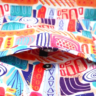 Picture of Samia Craft Colorful Stylish Fashionable Top Handle Bags for Women Watercolor Abstract Doodle Printed Picture of Samia Craft Colorful Stylish Fashionable Top Handle Bags for Women Watercolor Abstract Doodle Printed