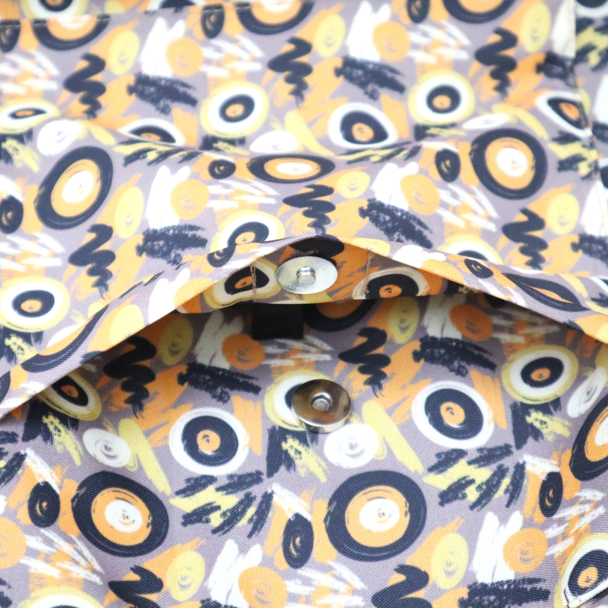 Picture of Stylish Hand Painted Abstract Design Top Handle Bags