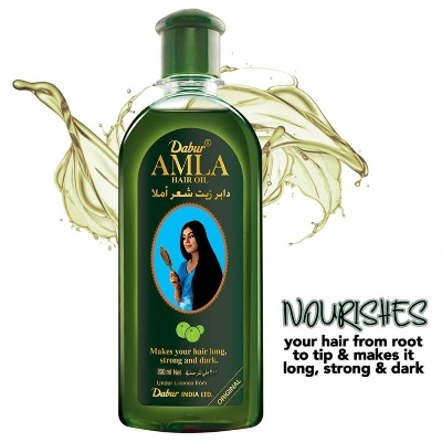Picture of International UAE product Hair care Da_bur Amla hair oil used for male female - 200 ml