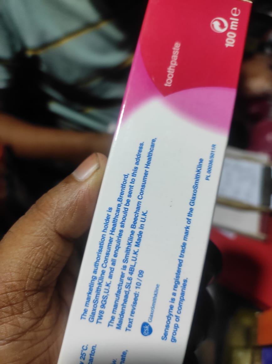 Picture of International Uk Product toothpaste (UK), Original 100ml