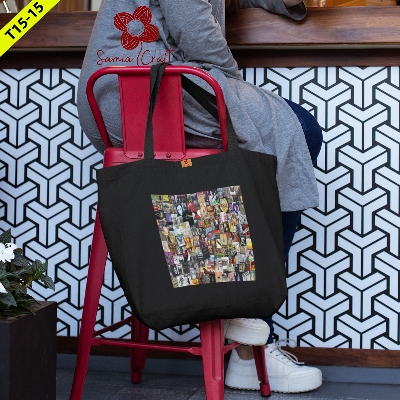 Picture of Canvas Bag For Women'S With Zipper - Tote Bag Picture of Canvas Bag For Women'S With Zipper - Tote Bag