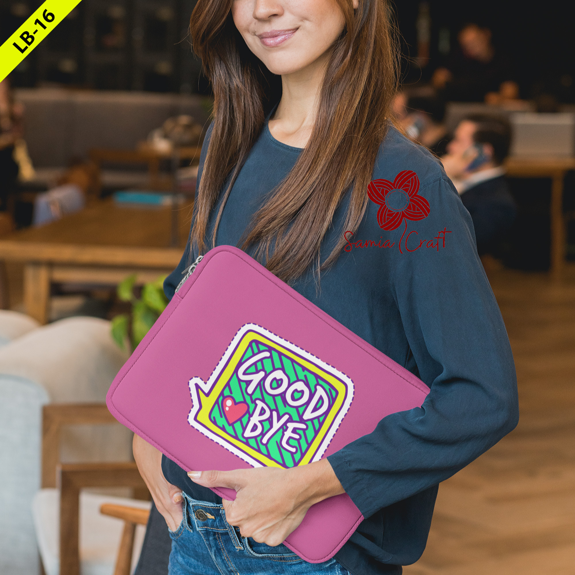 Picture of SamiaCrafts Premium 14/15-Inch Mac Laptop Cover - Premium Notebook Pouch and Case Picture of SamiaCrafts Premium 14/15-Inch Mac Laptop Cover - Premium Notebook Pouch and Case