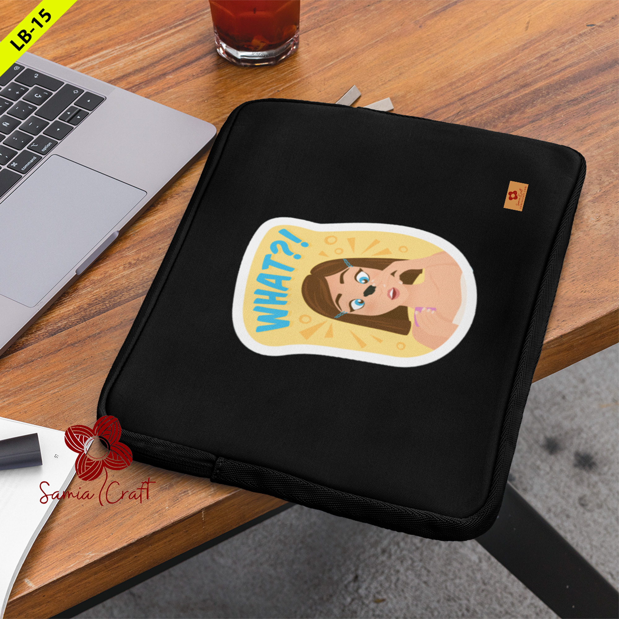 Picture of SamiaCrafts Premium Quality Mac Laptop Case and Pouch for 14/15-Inch Notebook Cover Picture of SamiaCrafts Premium Quality Mac Laptop Case and Pouch for 14/15-Inch Notebook Cover