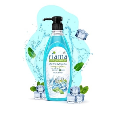 Picture of Indian Product Fiama Cooling Body Wash Shower Gel Menthol & Magnolia, 500ml