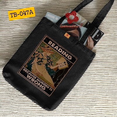 Picture of SamiaCrafts Reading Designed Cotton Canvas Tote Bag With Zipper for Women & Ladies of School College University Students Stylish Modern Picture of SamiaCrafts Reading Designed Cotton Canvas Tote Bag With Zipper for Women & Ladies of School College University Students Stylish Modern