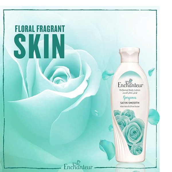 Picture of International Malaysia product Enchanteur Gorgeous BODY LOTION used for male/female - 250 ml