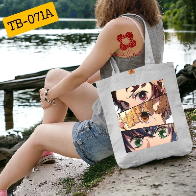 Picture of Samia Craft Classic Canvas Fabric Zipper Tote Bag for Women – Perfect for College, School, Work, & Gym Picture of Samia Craft Classic Canvas Fabric Zipper Tote Bag for Women – Perfect for College, School, Work, & Gym