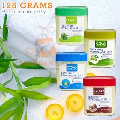 Picture of International Dubai Product cosmo cosmetics 100% Pure Petroleum Jelly Vitamin E-300ml