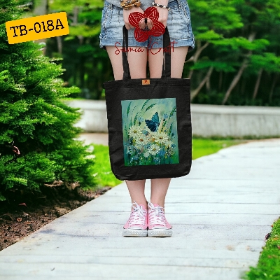 Picture of Samia Craft University-Ready Canvas Tote Bag for Women with Zipper – Perfect for College, Shopping, & Gym Picture of Samia Craft University-Ready Canvas Tote Bag for Women with Zipper – Perfect for College, Shopping, & Gym