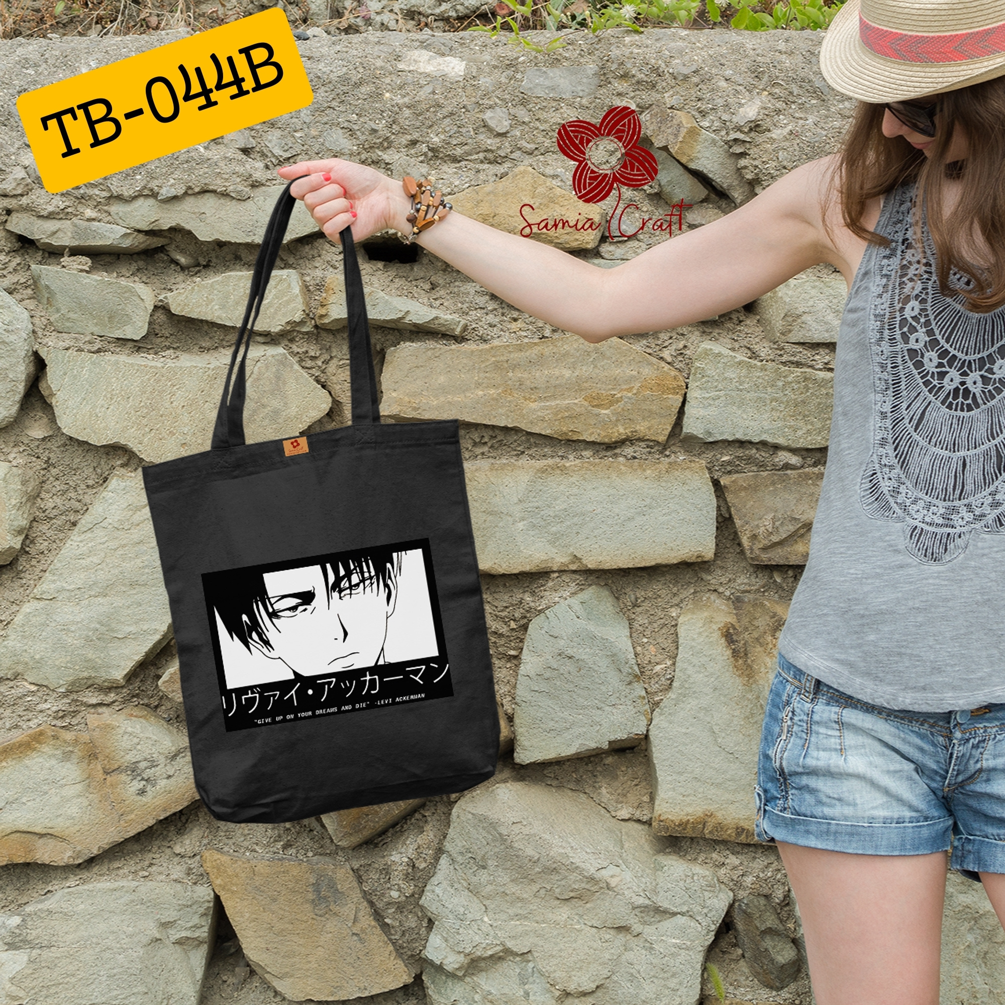 Picture of Samia Craft Durable Canvas Tote Bag with Zipper for College Girls – Perfect for University, School & Shopping Picture of Samia Craft Durable Canvas Tote Bag with Zipper for College Girls – Perfect for University, School & Shopping