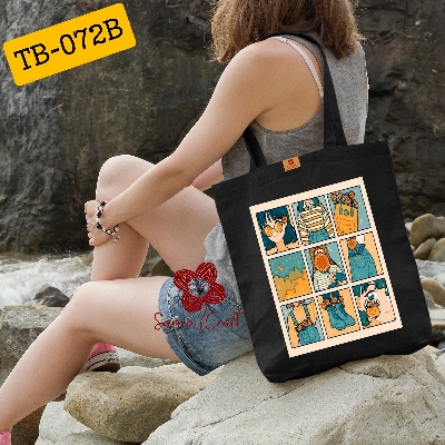 Picture of Samia Craft Modern Canvas Zipper Tote Bag for Girls – Great for University, College, Shopping & Gym Picture of Samia Craft Modern Canvas Zipper Tote Bag for Girls – Great for University, College, Shopping & Gym