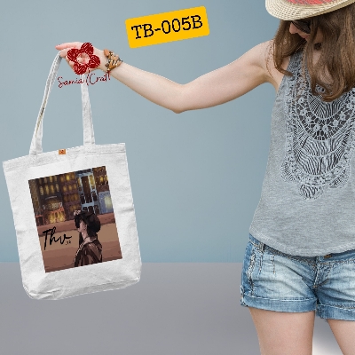 Picture of Samia Craft Multipurpose Canvas Zipper Tote Bag for College – Perfect for Women’s Gym, School, & Work Essentials Picture of Samia Craft Multipurpose Canvas Zipper Tote Bag for College – Perfect for Women’s Gym, School, & Work Essentials