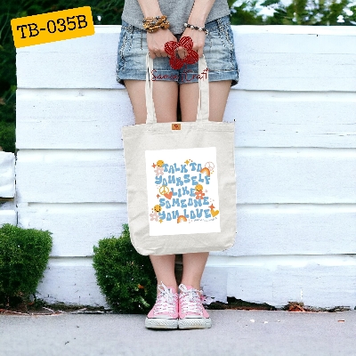 Picture of SamiaCrafts Colorful Text Design Cotton Canvas Fabric Tote Bag With Zipper For Women's - Hand Shoulder Bag With Zipper For School College University Everyday Daily Use All Occasion Picture of SamiaCrafts Colorful Text Design Cotton Canvas Fabric Tote Bag With Zipper For Women's - Hand Shoulder Bag With Zipper For School College University Everyday Daily Use All Occasion