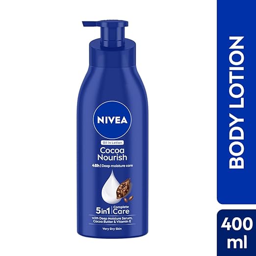 Picture of International Indian Product NIVEA Cocoa Nourish Body Lotion- 400ml