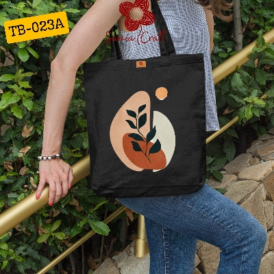 Picture of Samia Craft High Capacity Canvas Tote Bag with Zipper for Girls and Women – Perfect for College, Gym, and Travel Picture of Samia Craft High Capacity Canvas Tote Bag with Zipper for Girls and Women – Perfect for College, Gym, and Travel