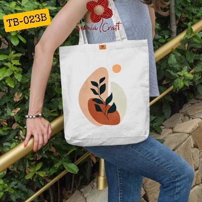 Picture of Samia Craft High Capacity Canvas Tote Bag with Zipper for Girls and Women – Perfect for College, Gym, and Travel Picture of Samia Craft High Capacity Canvas Tote Bag with Zipper for Girls and Women – Perfect for College, Gym, and Travel