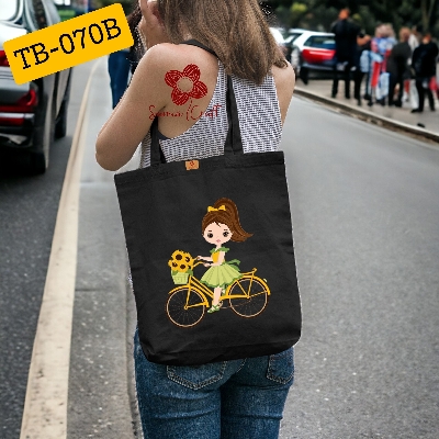 Picture of Samia Craft Trendy Canvas Tote Bag for Women with Zipper – Great for University, College, Shopping & Gym Use Picture of Samia Craft Trendy Canvas Tote Bag for Women with Zipper – Great for University, College, Shopping & Gym Use