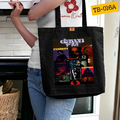 Picture of SamiaCrafts Aesthatic Designed Cotton Canvas Tote Bag with Zipper For Women's Hand Shoulder Everyday Daily Use Shopping Bag - School College University Students Fashionable Modern Picture of SamiaCrafts Aesthatic Designed Cotton Canvas Tote Bag with Zipper For Women's Hand Shoulder Everyday Daily Use Shopping Bag - School College University Students Fashionable Modern