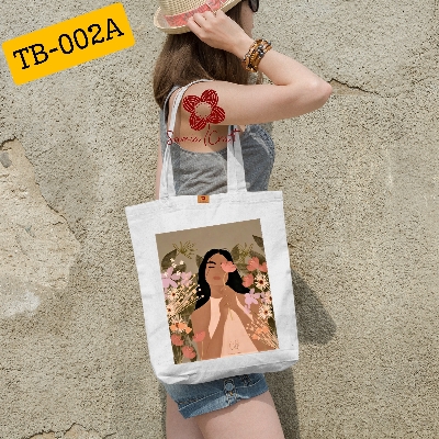 Picture of Samia Craft Canvas Zipper Tote Bag for Women – Ideal for Gym, Work, School, and Daily Essentials Picture of Samia Craft Canvas Zipper Tote Bag for Women – Ideal for Gym, Work, School, and Daily Essentials