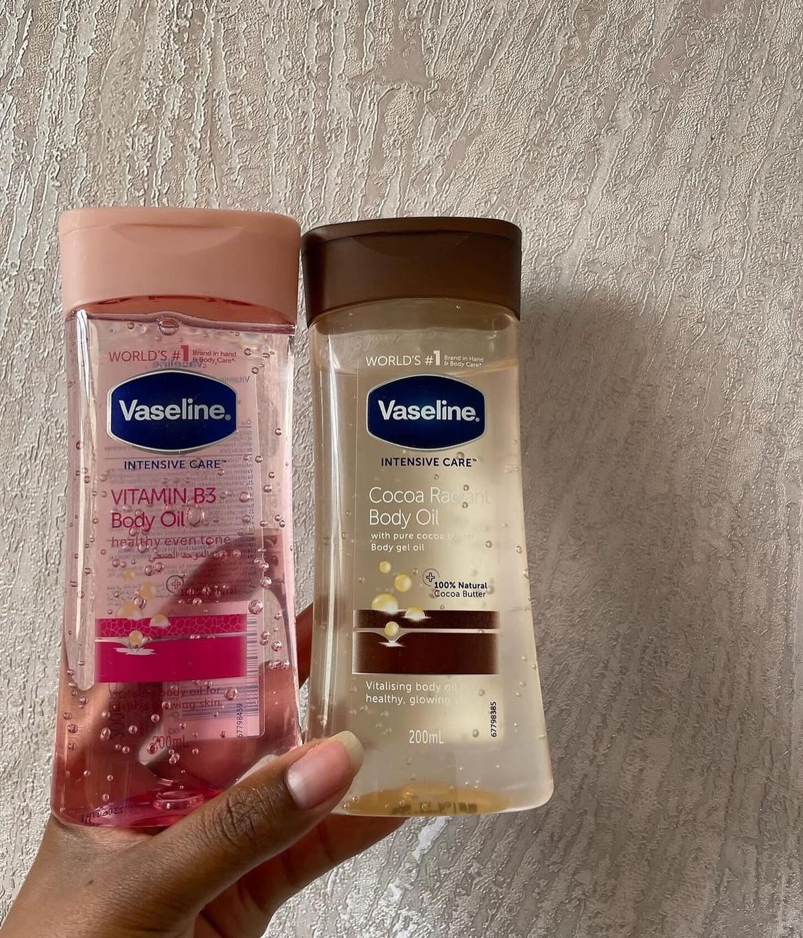 Picture of International European Product Vaseline Intensive Care Vitamin B3 Body Oil – 200ml+200ml