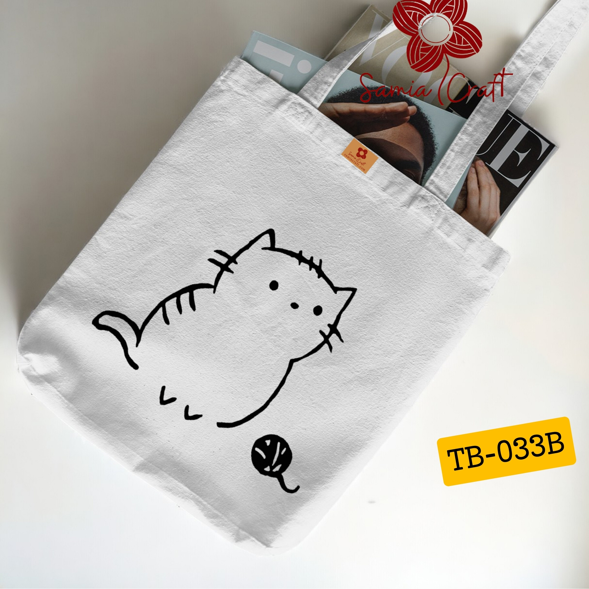 Picture of Large Canvas Tote Bag with Zipper – Perfect for College, Travel, and Work for Women and Girls Picture of Large Canvas Tote Bag with Zipper – Perfect for College, Travel, and Work for Women and Girls