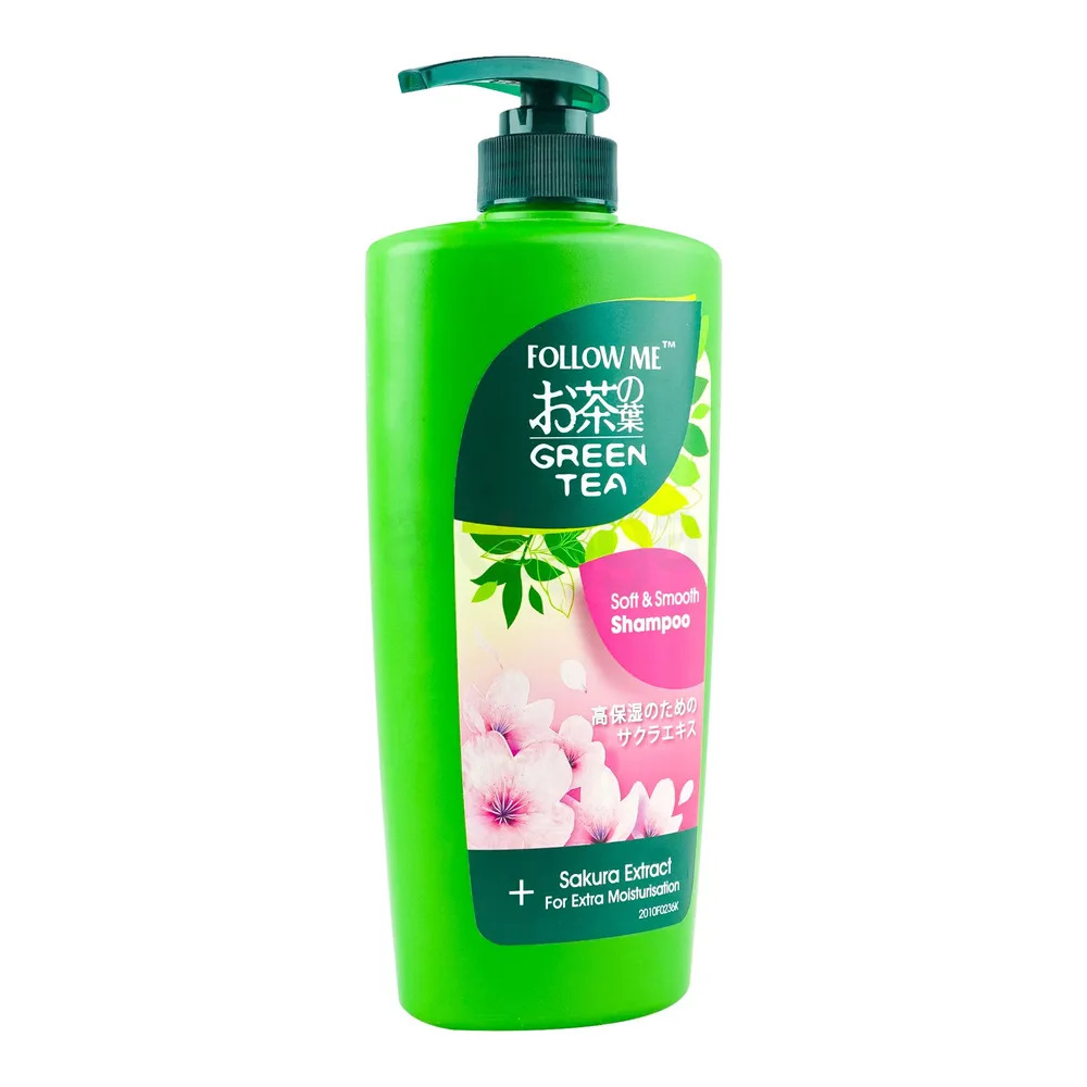 Picture of International Malisiya Product Follow Me Green Tea Soft & Smooth Shampoo 650ml
