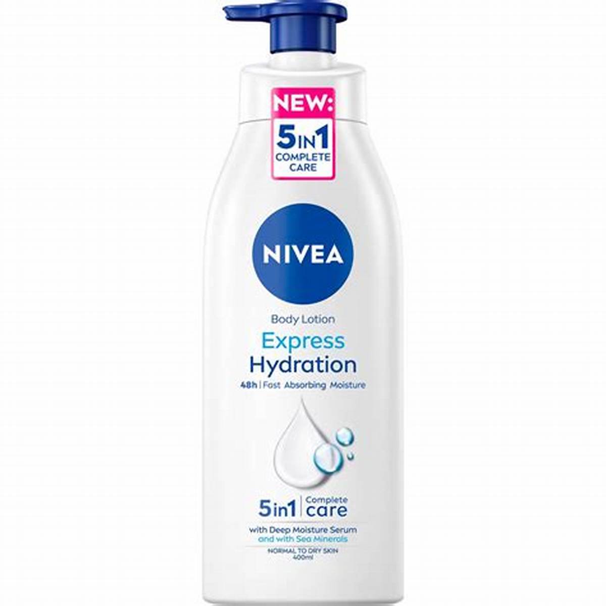 Picture of International Germany product Nivea Express Hydration Body Lotion used for male/ female - 400 ml