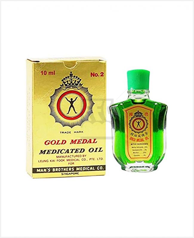 Picture of International Singapore Product Gold Medal Medicated Oil - 10 ml
